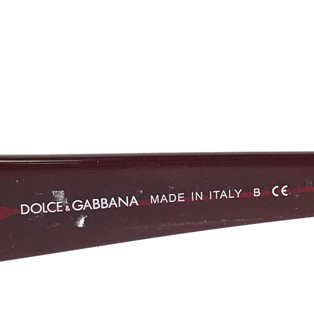 Dolce & Gabbana Eyeglasses Frames DG 3076 1829 Red Black Cheetah Print 51-15-135